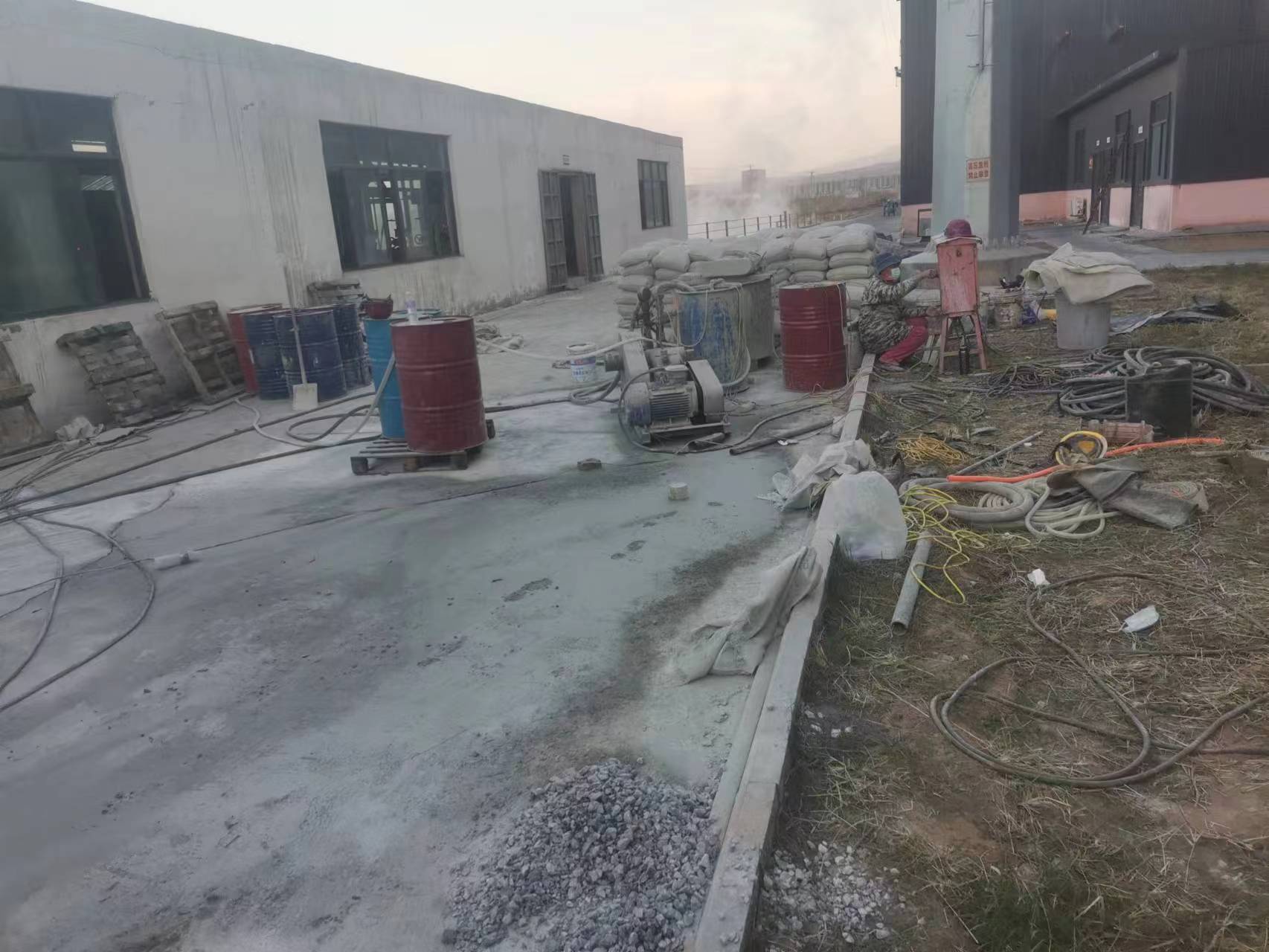 赵西垸林场厂房地基沉降注浆